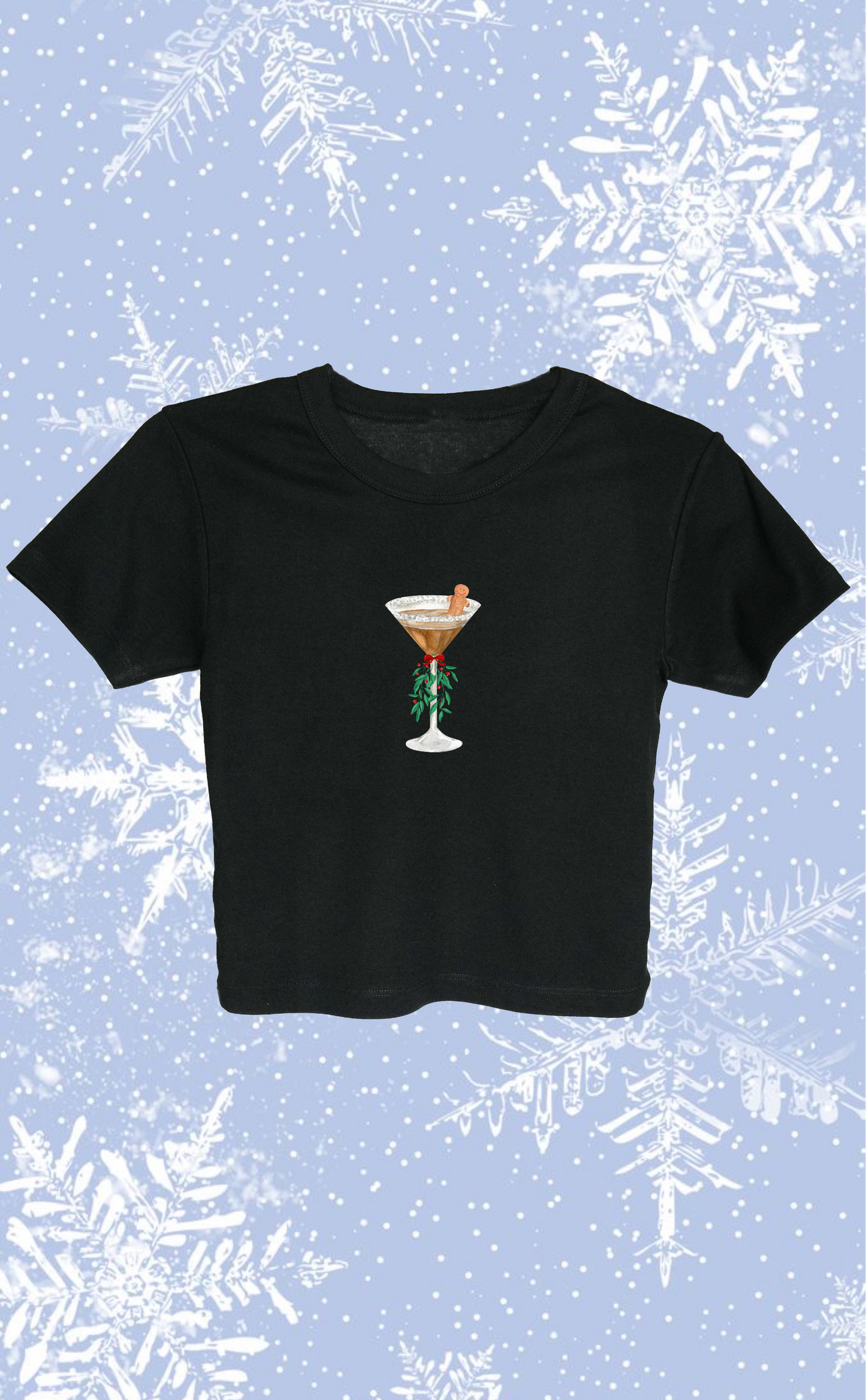 Mistletoe Martini Baby Tee